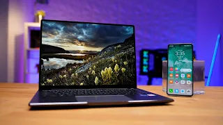 تجربة لابتوب Matebook 14 من هواوي || شاشة 2k مع بطارية قوية 💻