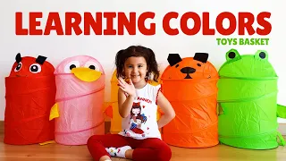 Ceylin-H & Ceren-H - Learning Colors Song - Toys Basket - Renkleri Öğreniyorum 1min