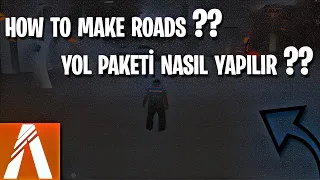 YOL PAKETİ NASIL YAPILIR ? / HOW TO MAKE ROADS ? | FiveM |