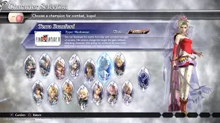 Dissidia Final Fantasy NT - Terra Branford gameplay (Closed Beta)