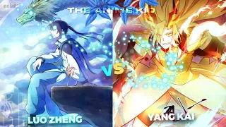 Yang Kai vs Luo Zheng 🥵👑❤️‍🔥 Martial Peak vs Apotheosis #yangkai #luozheng  #martialpeak #apotheosis