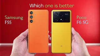 Samsung F55 vs Poco X6 Pro | Full Comparison ⚡| Which One is Better?