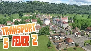 Развиваем депрессивные города - ч5 Transport Fever 2