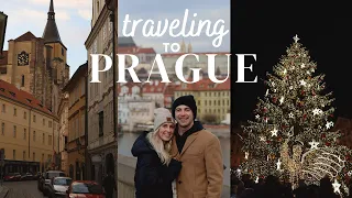 PART 1: EUROPE VLOG: Traveling to EUROPE | Christmas Markets in Prague | Prague Travel Tips