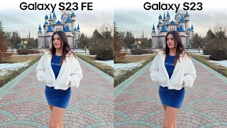 Samsung Galaxy S23 FE VS Galaxy S23 Camera Test Comparison