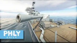 BIGGEST NAVAL GUNS | 180MM Soviet Fridge Launchers (War Thunder Naval Forces Gameplay)