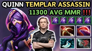 🔥 QUINN TEMPLAR ASSASSIN Midlane Highlights 7.35d 🔥 Master Tier - 11300 AVG MMR - Dota 2