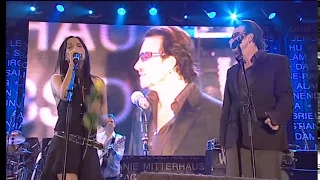 The Corrs and Bono perform LIVE @ Live8 in Edinburgh - July 6th, 2005