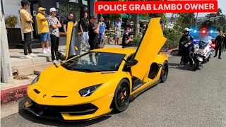 POLICE PULL OVER LAMBORGHINI OWNER AND DETAIN …