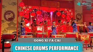 CHINESE DRUMS PERFORMANCE || GONG XI FA CAI || IMLEK 2023