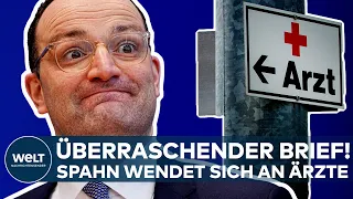 CORONA: Überraschender Brief an die Ärzte! Jens Spahn entschuldigt sich für das Biontech-Desaster