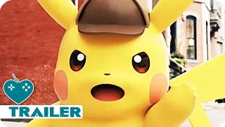 Meisterdetektiv Pikachu Trailer German Deutsch (2018) 3DS Pokémon Game