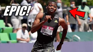 Erriyon Knighton Breaks USAIN BOLT'S WORLD JUNIOR RECORD With INCREDIBLE 200 Meter Performance!!