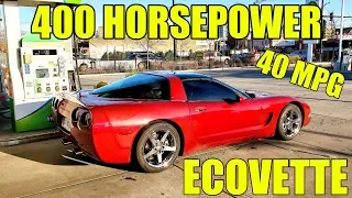 The World’s First Eco-Corvette Is Complete! SMASHED 40 MPG Without Sacrificing ANYTHING! EcoVette!