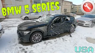 BMW 5 series 2018 Боковой удар😨😨