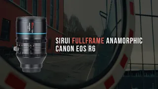 Sirui 50mm T2.9 Anamorphic Test footage | Canon EOS R6