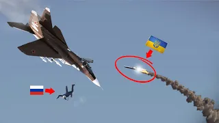 Russian MiG-29SM stealth fighter pilot jumps to survive a modern Ukrainian missile. - ARMA 3
