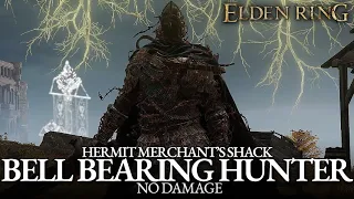 Bell Bearing Hunter Boss Fight (No Damage) - Hermit Merchant's Shack [Elden Ring]