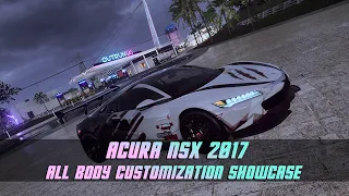 [NFS Heat] Acura NSX 2017 All Body Customization Showcase