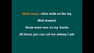 BADD WOLF - JOHNNY CASH (Man In Black)  - clay wood karaoke