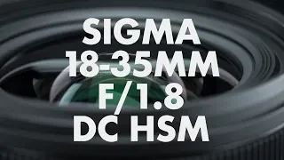 Lens Data - Sigma 18-35mm f/1.8 DC HSM Review