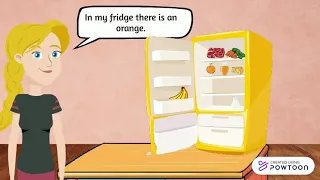 WHAT IS THERE IN MY FRIDGE? - THERE IS -THERE ARE - A - AN - SOME - ANY