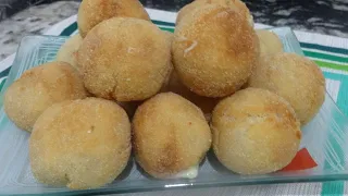 Como fazer Bolinhas de Queijo com massa básica para salgados fritos