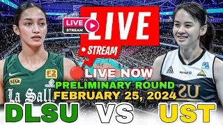 DLSU VS. UST 💚💛 🔴LIVE NOW | UAAP season 86 | Febuary 25, 2024 #ust  #dlsu #lasalle #pvl #uaap