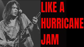 Like A Hurricane Jam Crazy Horse Style Backing Track (A Minor)