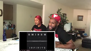 HOW IS HE EVEN HUMAN! EMINEM- INFINITE (REACTION)