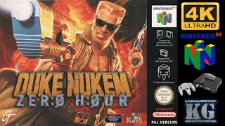 Duke Nukem: Zero Hour [N64] 100% Gameplay Walkthrough FULL GAME [4K60ᶠᵖˢ UHD🔴]