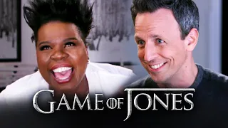 Every Game of Jones Ever on Late Night with Seth Meyers ft. Leslie Jones