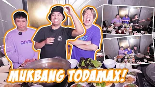 MUKBANG SA MUKBANG (TODO KAIN AT CHIKAHAN) | BEKS BATTALION