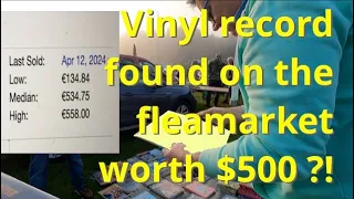 This vinyl record found at the fleamarket is worth over $500 ? - Erix Collectables 260