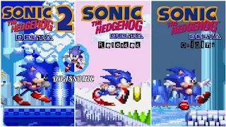 Sonic 2 Variations in Sonic Delta • Sonic Hack