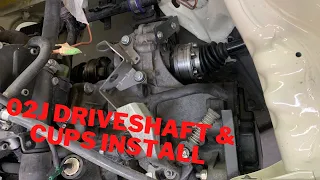 Driveshafts And Cups Install 02J - Episode 9 - 1987 Volkswagen Caddy MK1 Restoration Project