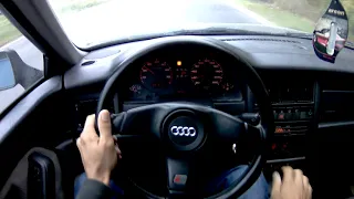 1995 Audi 80 B4  2.0  116HP //POV 001// test dryve