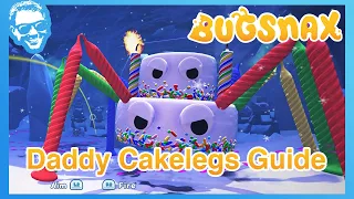 Daddy Cakelegs Boss Fight Guide - Snorpy Questline - Bugsnax [4k]