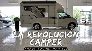 KNAUS TOURER VAN 🚐✅ La REVOLUCIÓN  del mundo camper :  GARAJE ,BAÑO COMPLETO Y 4 PLAZAS en 6 METROS