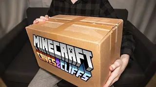 Microsoft skickade en Minecraft låda till mig... UNBOXING