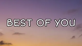 Andy Grammer - Best Of You (Lyrics) Ft. Elle King