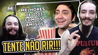 alanzoka e os melhores momentos de 2023 com os amigos | Lives do Alanzoka | [REACT]