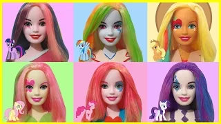 Play Doh My Little Pony Equestria Girls- Barbie Styling Head