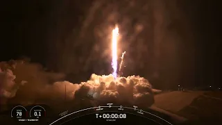 LIFTOFF! SpaceX 1st Starlink To Cell Satellites