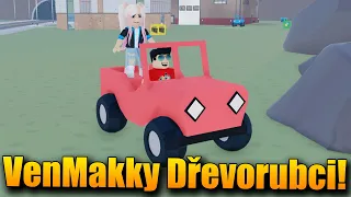 TOHLE JE TEN NEJZALAGOVANĚJŠÍ TYCOON EVER!😱 Roblox Lumber Tycoon w/@Makousek