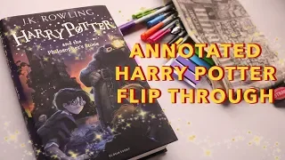 ANNOTATED HARRY POTTER FLIP THROUGH ✨