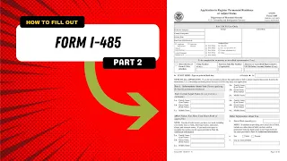 Form I-485 (2022) | Application to Register Permanent Residence or Adjust Status | PART 2