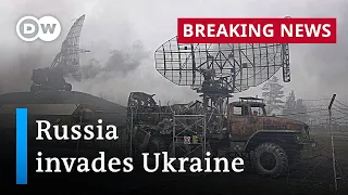 Ukraine latest: Russia launches massive invasion | DW Breaking News