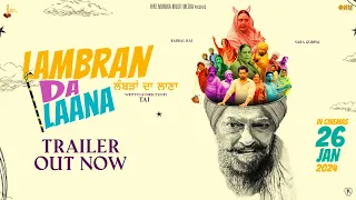 Lambran Da Laana (Official Trailer) | Babbal Rai | Sara Gurpal | Yasir Hussain | Anita Devgan | Taj