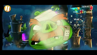 Playing Angry Birds 2: Boss Battle Against Foreman Pig (I almost gave up💀) (Part 1 of Angry Birds 2)